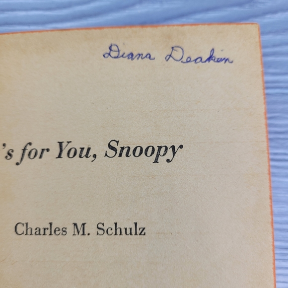 Peanuts Comic Book: It's For You, Snoopy Vintage Charles M Schultz Charlie Brown - Picture 15 of 16